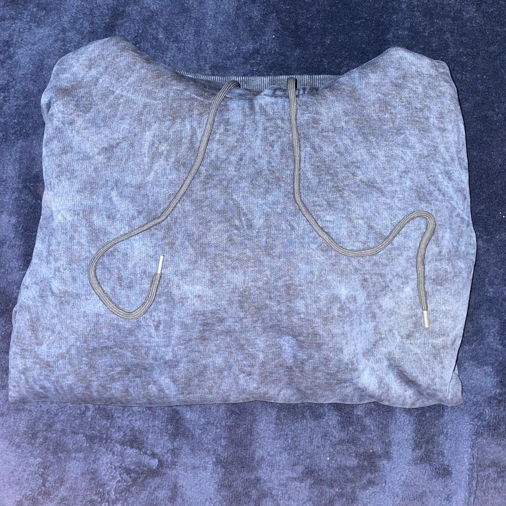 Thick Blue hoodie(really thick and heavy)